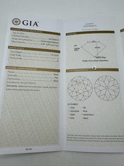 Loose GIA Certified 1.24 Carat Old European Cut Natural Diamond!
