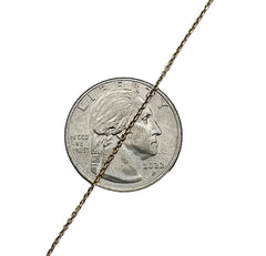 Stunning Solid 14k Yellow Gold Cable Link Chain Necklace! 18.5 Inches!